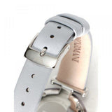 Buy Shop Emporio Armani White Dial Light Blue Leather Strap Watch For Women - AR11002 USA Online