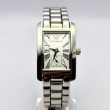 Buy Shop Emporio Armani White Dial Silver Stainless Steel Watch For Women - AR0146 USA Online