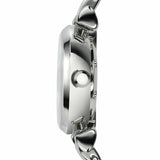 Buy Shop Emporio Armani Gianni T Bar Quartz Silver Dial Silver Steel Strap Watch For Women - AR1935 USA Online