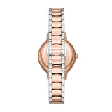 Buy Shop Emporio Armani Cleo Mother of Pearl Dial Two Tone Steel Strap Watch For Women - AR11499 USA Online