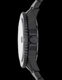 Buy Shop Emporio Armani World Explorer Black Dial Black Steel Strap Watch for Men - AR11398 USA Online