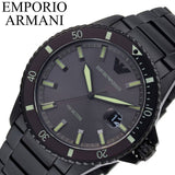 Buy Shop Emporio Armani World Explorer Black Dial Black Steel Strap Watch for Men - AR11398 USA Online