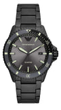 Buy Shop Emporio Armani World Explorer Black Dial Black Steel Strap Watch for Men - AR11398 USA Online
