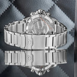 Buy Shop Emporio Armani World Explorer Black Dial Silver Steel Strap Watch for Men - AR11739 USA Online