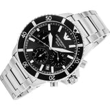 Buy Shop Emporio Armani World Explorer Black Dial Silver Steel Strap Watch for Men - AR11739 USA Online