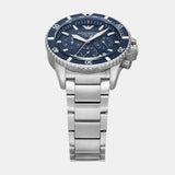 Buy Shop Emporio Armani World Explorer Chronograph Blue Dial Silver Steel Strap Watch for Men - AR11681 USA Online