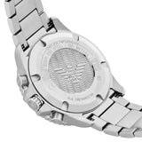 Buy Shop Emporio Armani World Explorer Chronograph Blue Dial Silver Steel Strap Watch for Men - AR11681 USA Online