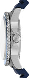 Buy Shop Emporio Armani World Explorer GMT Blue Dial Blue Rubber Strap Watch for Men - AR11592 USA Online