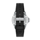 Buy Shop Emporio Armani World Explorer Solar Black Dial Black Silicone Strap Watch for Men - AR11788 USA Online