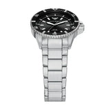 Buy Shop Emporio Armani World Explorer Solar Black Dial Silver Steel Strap Watch for Men - AR11787 USA Online