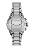 Buy Shop Emporio Armani World Explorer Solar Chronograph Green Dial Silver Steel Strap Watch for Men - AR11741 USA Online