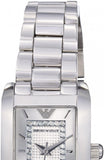 Buy Shop Emporio Armani Classic Diamonds Silver Dial Silver Steel Strap Watch For Women - AR3170 USA Online
