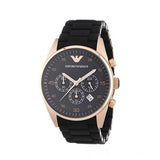 Buy Shop Emporio Armani Sportivo Black Dial Black Steel Strap Watch For Men - AR5905 USA Online