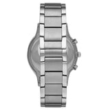 Buy Shop Emporio Armani Renato Chronograph Blue Dial Silver Steel Strap Watch For Men - AR11458 USA Online
