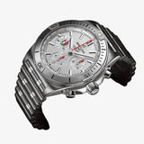 Buy Shop Breitling Chronomat B01 42 Six Nations England White Dial Silver Steel Strap Watch for Men - AB0134A71A1A1 USA Online