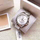 Buy Shop Michael Kors Bradshaw Quartz Silver Dial Silver Steel Strap Watch For Women - MK6554 USA Online