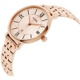 Buy Shop Fossil Jacqueline Rose Gold Dial Rose Gold Steel Strap Watch for Women - ES3435 USA Online