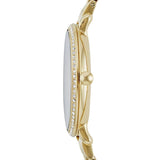 Buy Shop Fossil Jacqueline Gold Dial Gold Steel Strap Watch for Women - ES3547 USA Online