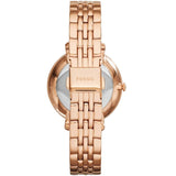 Buy Shop Fossil Jacqueline Rose Gold Dial Rose Gold Steel Strap Watch for Women - ES3632 USA Online
