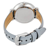 Buy Shop Fossil Jacqueline White Dial Light Blue Leather Strap Watch for Women - ES3821 USA Online