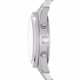 Buy Shop Fossil Perfect Boyfriend Mother of Pearl Blue Dial Silver Steel Strap Watch for Women - ES3880 USA Online
