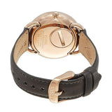Buy Shop Fossil Tailor Grey Dial Grey Leather Strap Watch for Women - ES3913 USA Online