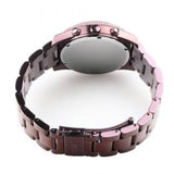 Buy Shop Fossil Perfect Boyfriend Multifunction Maroon Dial Maroon Steel Strap Watch for Women - ES4110 USA Online