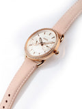 Buy Shop Fossil Tailor Quartz White Dial Pink Leather Strap Watch for Women - ES4393 USA Online