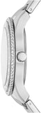 Buy Shop Fossil Stella Sport Multifunction Silver Dial Silver Steel Strap Watch for Women - ES5108 USA Online