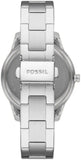 Buy Shop Fossil Stella Sport Multifunction Silver Dial Silver Steel Strap Watch for Women - ES5108 USA Online
