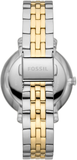 Buy Shop Fossil Jacqueline Analog Moonphase Mother of Pearl White Dial Two Tone Steel Strap Watch for Women - ES5166 USA Online
