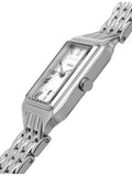 Buy Shop Fossil Raquel Three Hand Date White Dial Silver Steel Strap Watch for Women - ES5221 USA Online