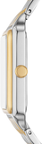 Buy Shop Fossil Raquel Three Hand Mother of Pearl Dial Two Tone Steel Strap Watch For Women - ES5305 USA Online