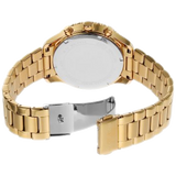 Buy Shop Michael Kors Berkley Chronograph Black Dial Gold Steel Strap Watch For Women - MK7414 USA Online