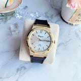 Buy Shop Salvatore Ferragamo F-80 Classic Silver Dial Brown Leather Strap Watch for Men - SFDT00419 USA Online