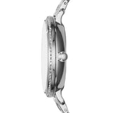 Buy Shop Fossil Jacqueline Multi-Function Mother of Pearl Dial Silver Steel Strap Watch for Women - ES3755 USA Online