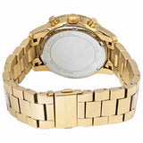 Buy Shop Michael Kors Ritz Chronograph Gold Dial Gold Steel Strap Watch For Women - MK6484 USA Online