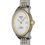 Buy Shop Tissot Le Locle Powermatic 80 Silver Dial Two Tone Steel Strap Watch For Men - T006.407.22.033.01 USA Online