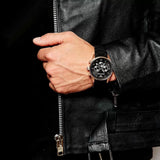 Emporio Armani Sportivo Black Dial Black Steel Strap Watch For Men - AR5905