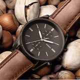 Buy Shop Fossil Townsman Chronograph Gray Dial Brown Leather Strap Watch for Men - FS5522 USA Online