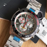 Buy Shop Tag Heuer Formula 1 Indy 500 Special Edition Black Dial Silver Steel Strap Watch for Men - CAZ101V.BA0842 USA Online