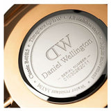 Buy Shop Daniel Wellington Classic Suffolk White Dial Brown Leather Strap Watch For Women - DW00100120 USA Online