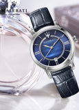 Maserati Epoca Blue Dial Blue Leather Strap Watch For Women - R8851118502