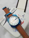 Buy Shop Fossil Candy White Dial Brown Leather Strap Watch for Men - ES3536 USA Online