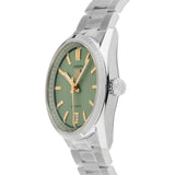 Buy Shop Tag Heuer Carrera Date Automatic 18K Green Dial Silver Steel Strap Watch for Women - WBN2312.BA0001 USA Online