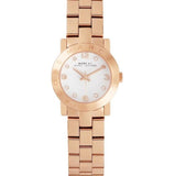 Buy Shop Marc Jacobs Mini Amy White Dial Rose Gold Steel Strap Watch for Women - MBM3078 USA Online