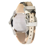 Buy Shop Burberry The City White Dial Beige Leather Strap Watch for Women - BU9132 USA Online
