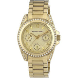 Buy Shop Michael Kors Blair Gold Dial Gold Steel Strap Watch for Women - MK5639 USA Online