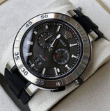 Buy Shop Versace V Extreme Chronograph Black Tone Dial Black Rubber Strap Watch for Men - VCN020017 USA Online