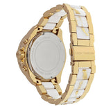 Buy Shop Michael Kors Wren Diamonds Gold Dial Two Tone Steel Strap Watch for Women - MK6157 USA Online